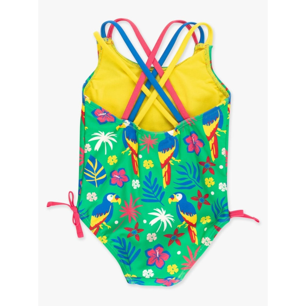 Vestido de Baño 1 Pieza Loros y Palmas