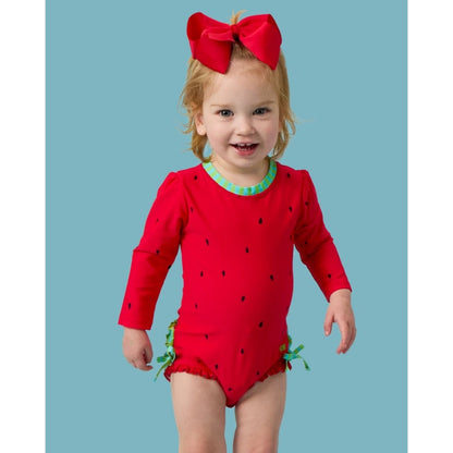Vestido de Baño 1 Pieza Manga Larga Sandia