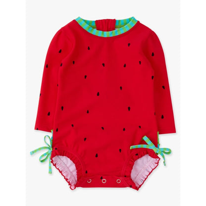 Vestido de Baño 1 Pieza Manga Larga Sandia