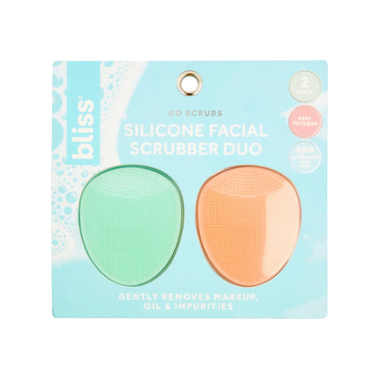 Silicone Facial Scrubber Duo