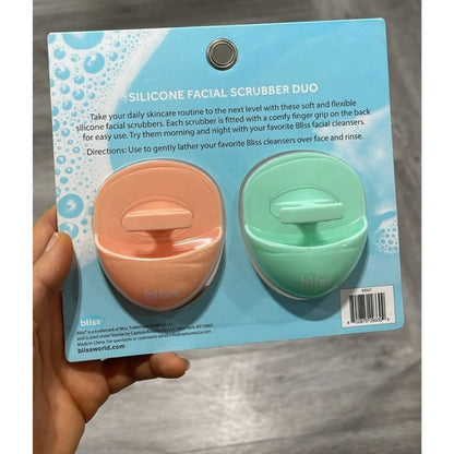 Silicone Facial Scrubber Duo
