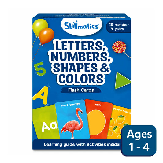Flash Cards - Letras, Numeros, Formas y Colores