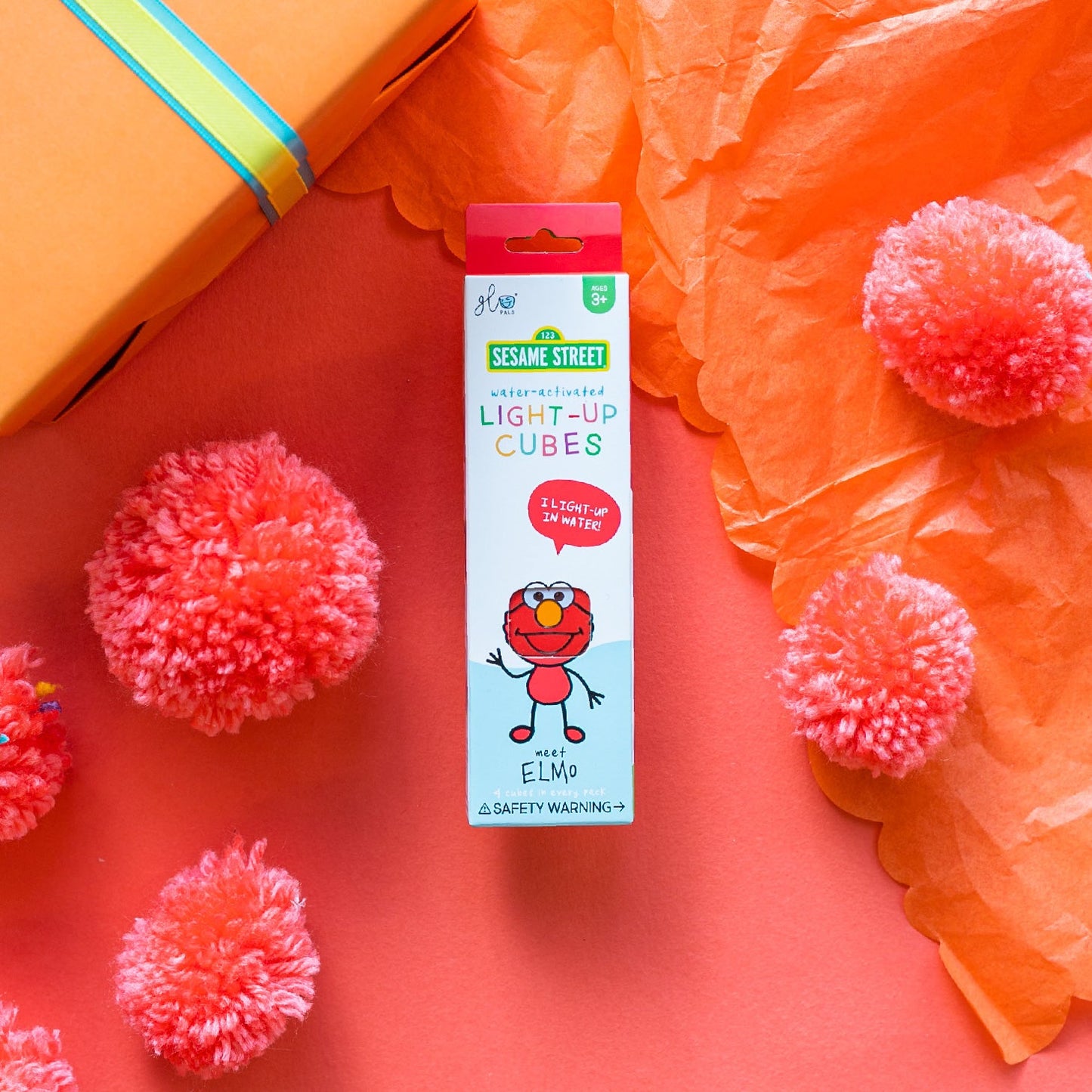 Set de 4 Cubos que Brillan en la Oscuridad - Calle Sesamo