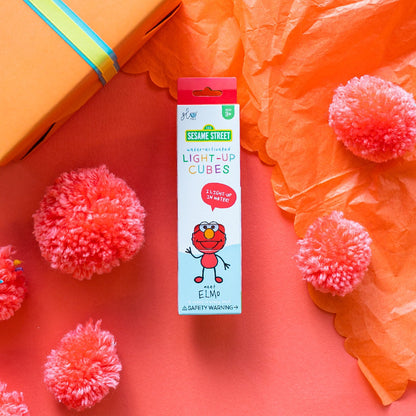 Set de 4 Cubos que Brillan en la Oscuridad - Calle Sesamo