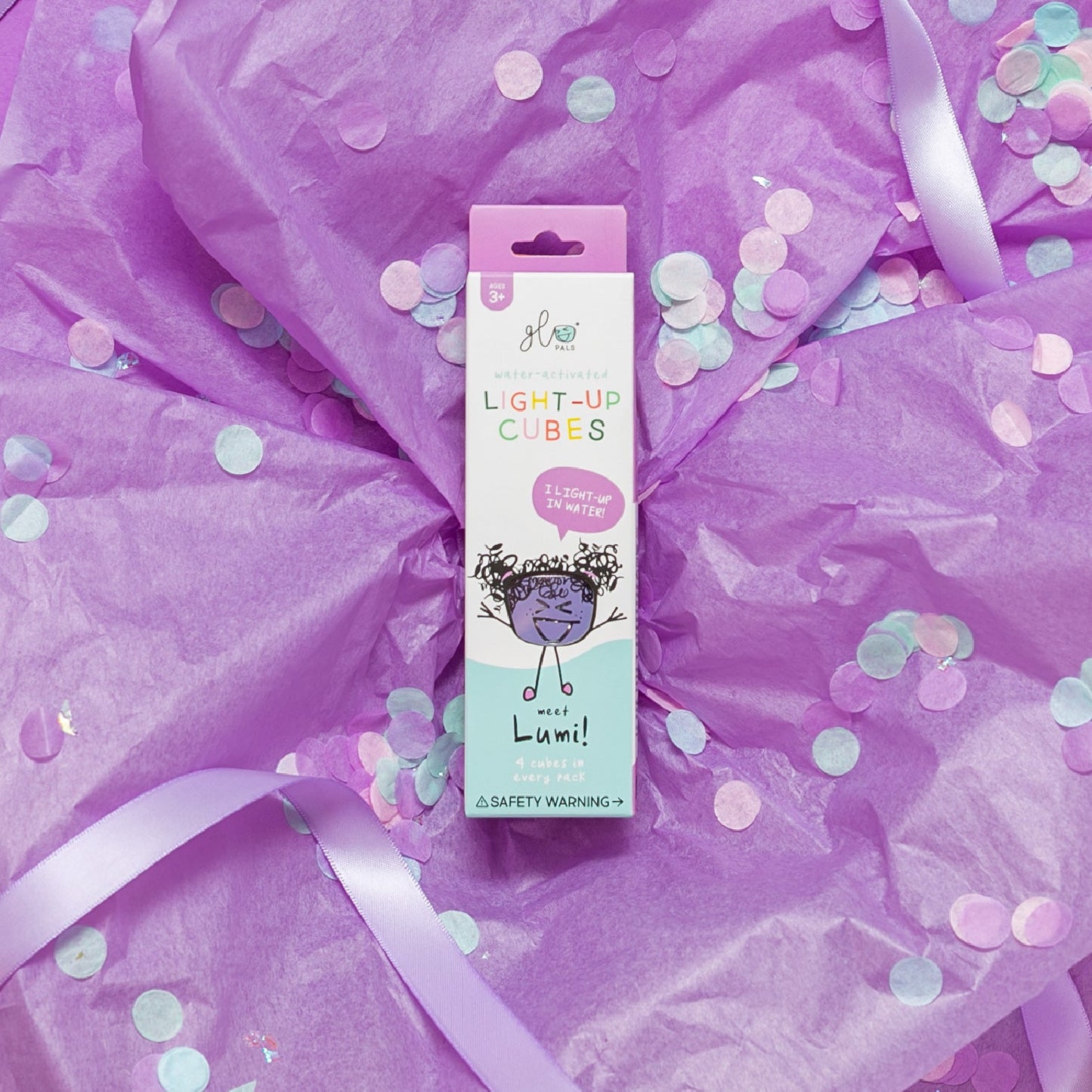 Set de 4 Cubos que Brillan en la Oscuridad - Distintos Personajes