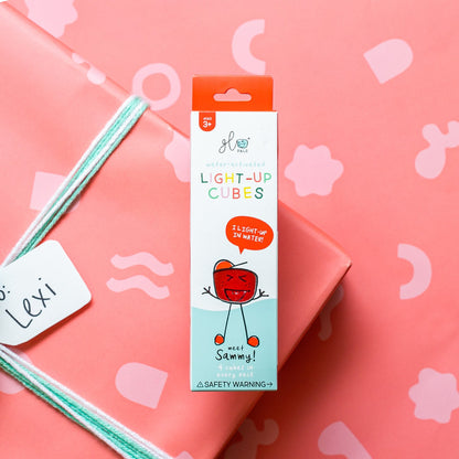 Set de 4 Cubos que Brillan en la Oscuridad - Distintos Personajes