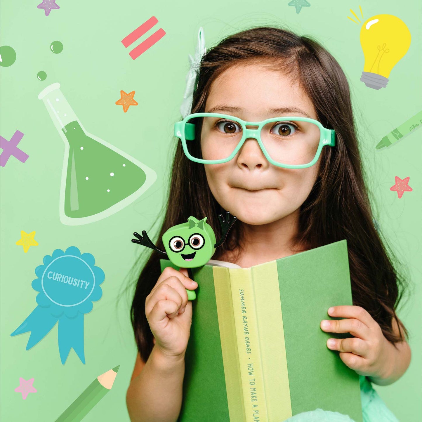 Set de Personajes + Cubos que Brillan con el Agua - Personajes