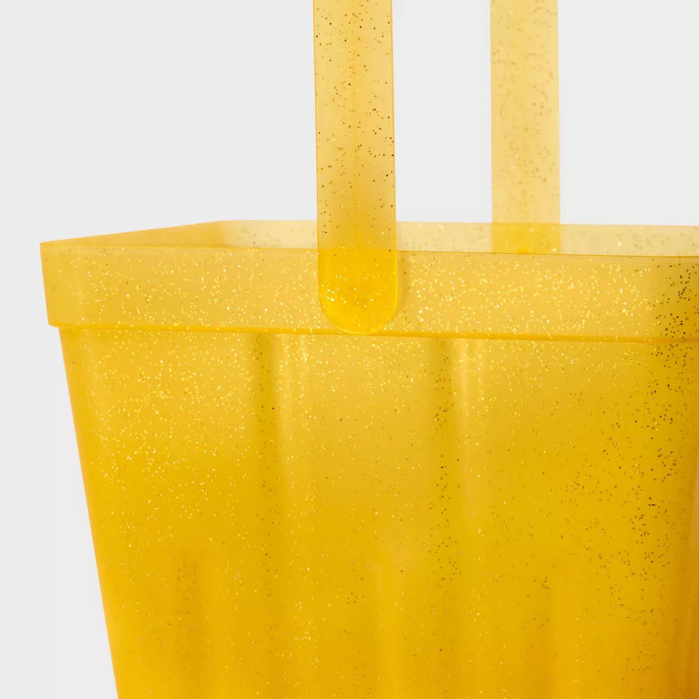 Canasta Plastica Amarilla