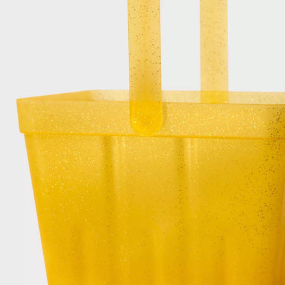 Canasta Plastica Amarilla