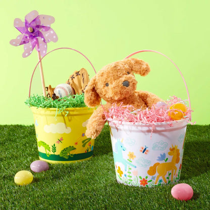 Bucket / Canasta de Pascua Unicornio