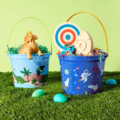 Bucket / Canasta de Pascua Dinosaurios