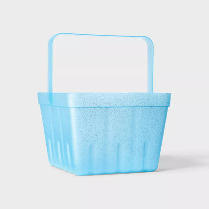 Canasta Plastica para Pascua Azul