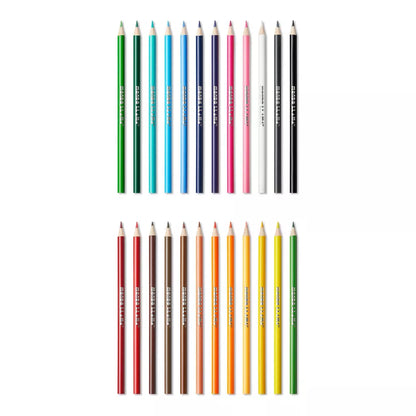 24ct Colored Pencils - Mondo Llama™ / Set de 24 Lapices de Colores