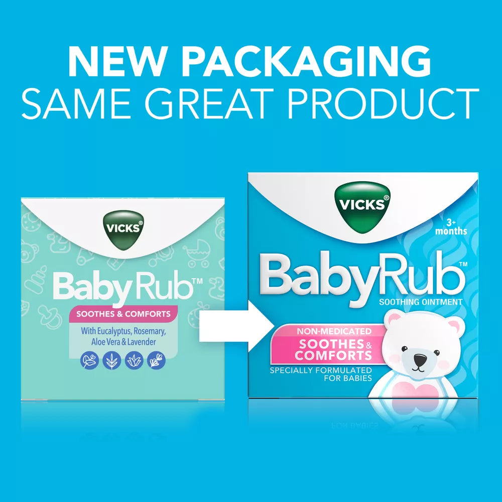 Vicks Baby Rub Soothing Ointment