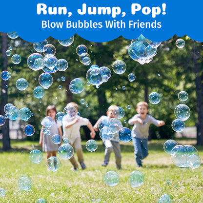 PoppinColorz™️ Stain-Free Color Bubbles Refill – Blazin' Blue 14oz
