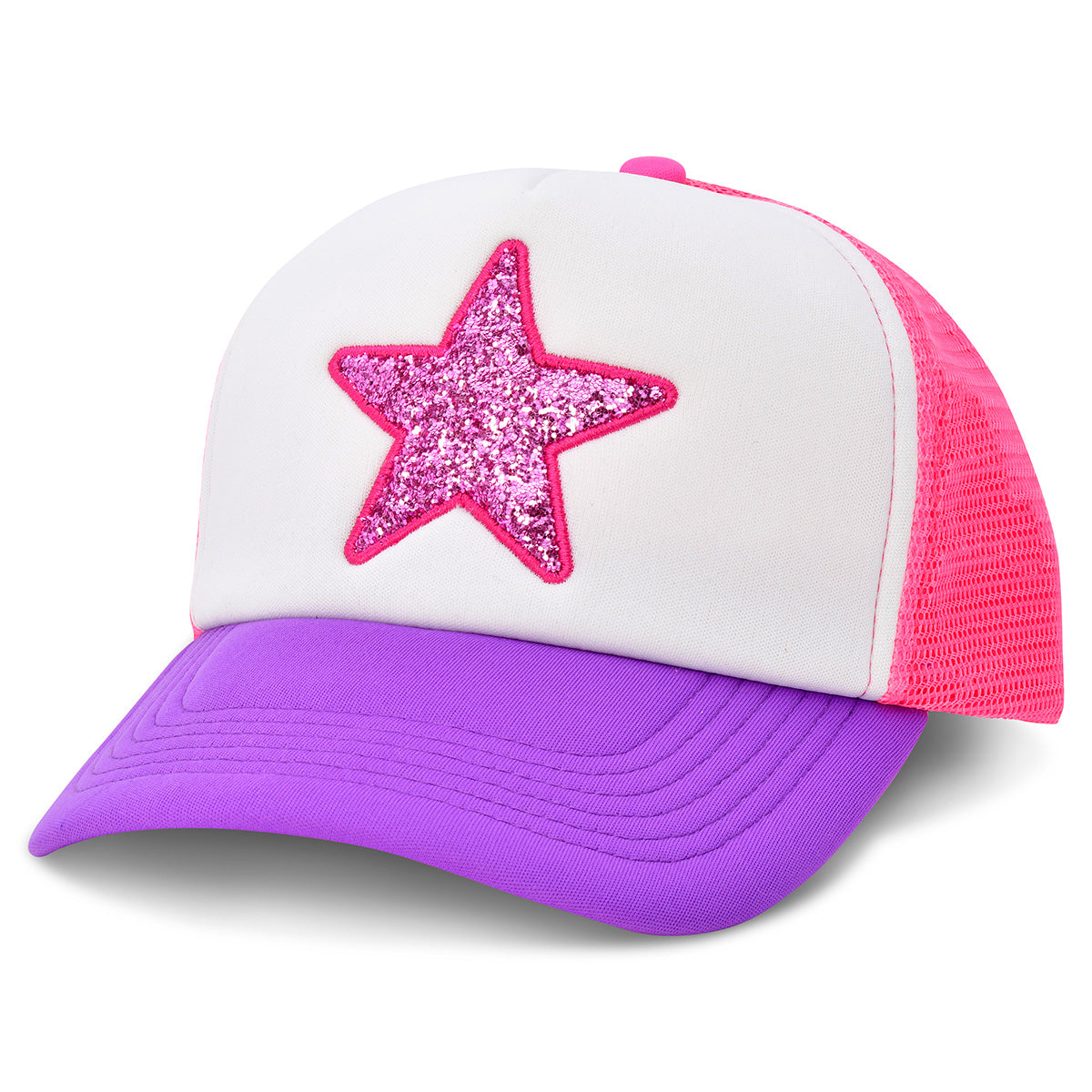 Trucker Hat Estrella con Escarcha