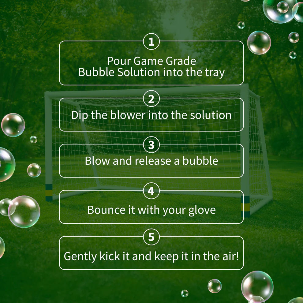 Bubble Goalz™ - Kit de Burbujas de Soccer