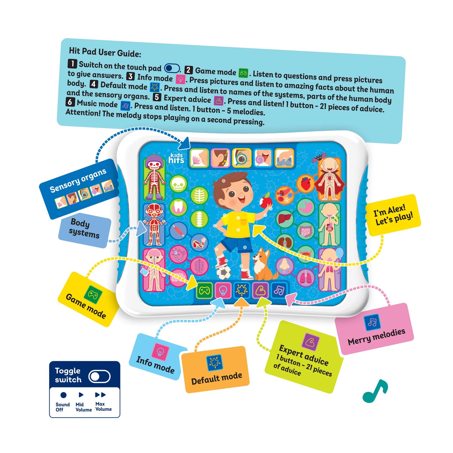 Hit Pad My Body - Pad de Mi Cuerpo Humano