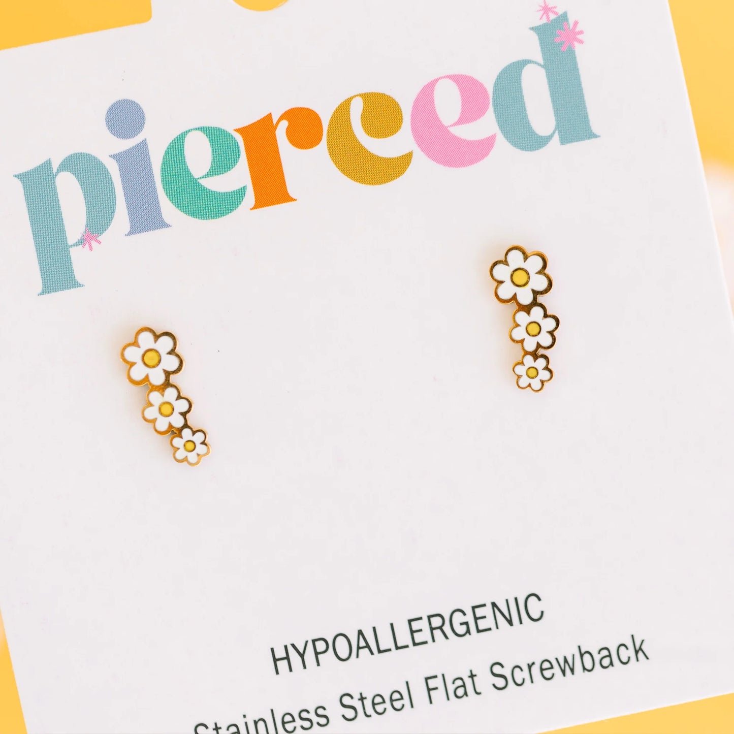 Aretes  Daisy Crawler  (Cubiertos 18K)