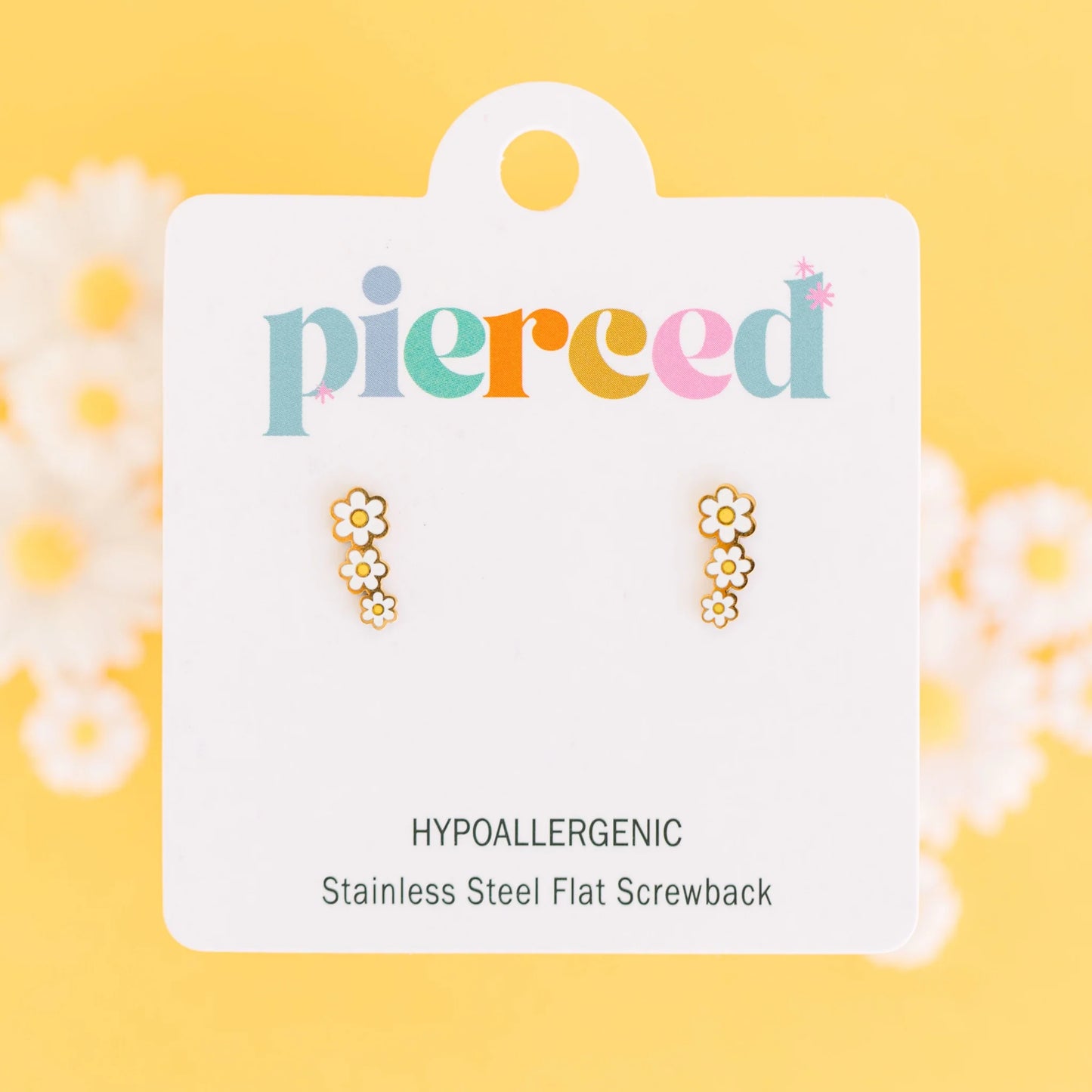 Aretes  Daisy Crawler  (Cubiertos 18K)