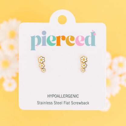 Aretes  Daisy Crawler  (Cubiertos 18K)