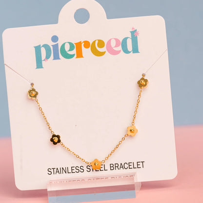 Pulcera  Classic Flower (Cubiertos 18K)