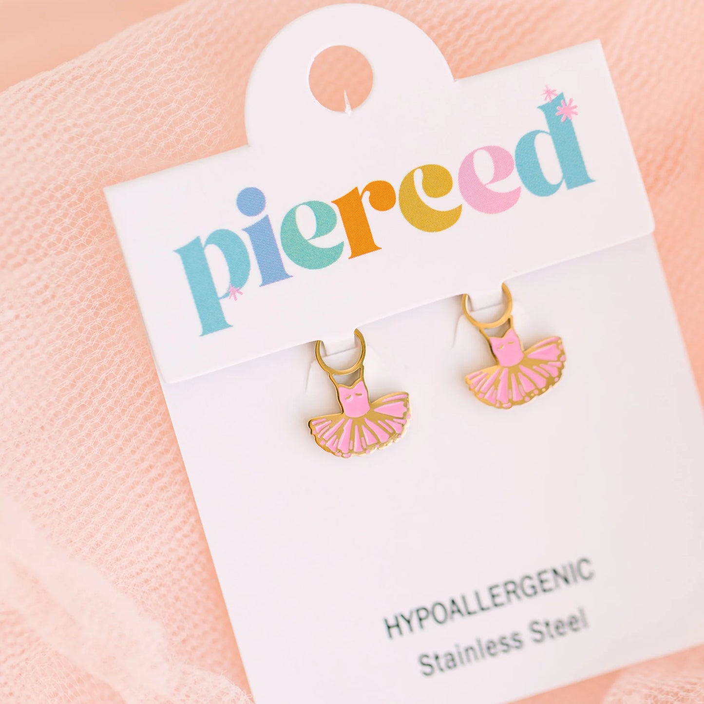 Charms para Argollas - Tutu  (Cubiertos 18K)