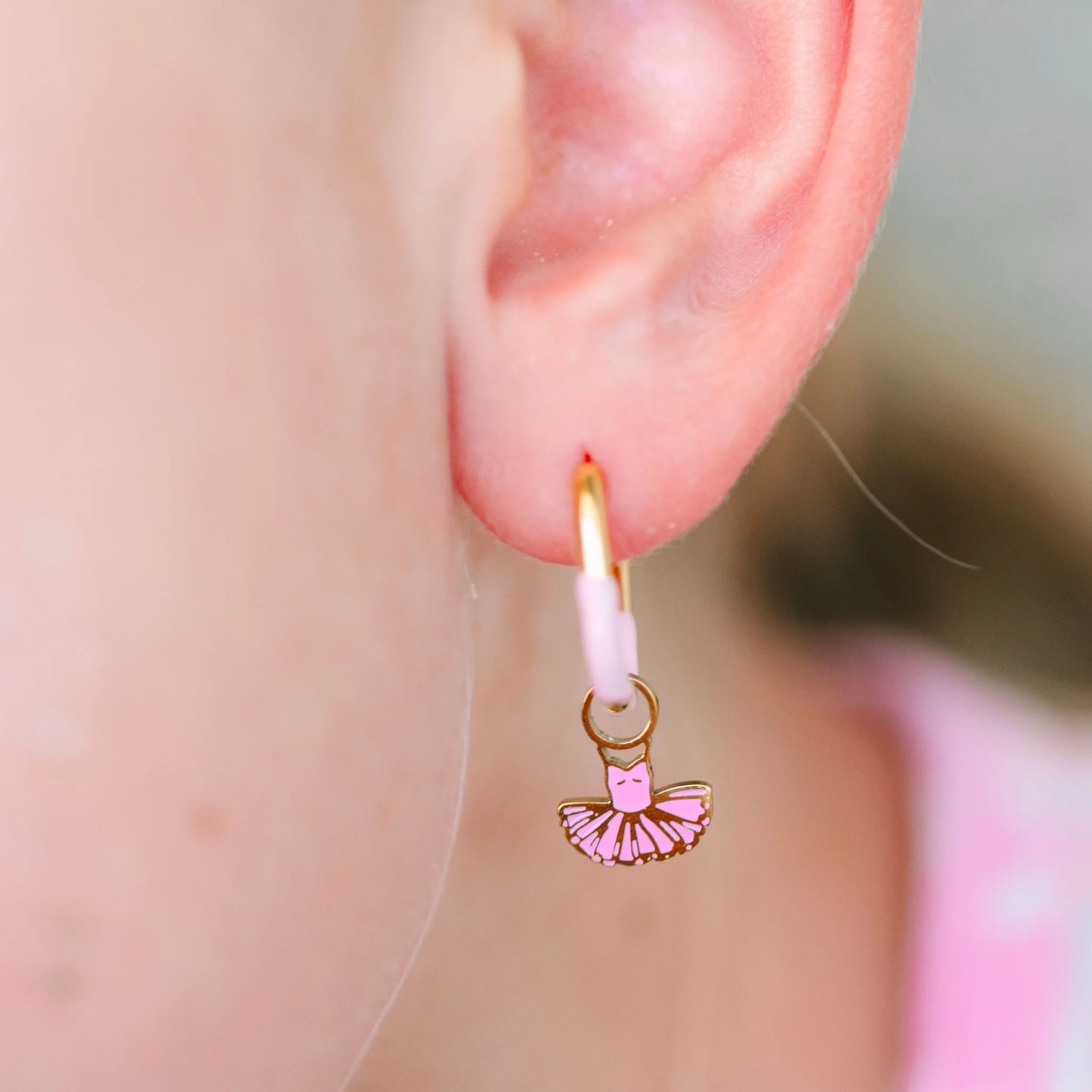 Charms para Argollas - Tutu  (Cubiertos 18K)