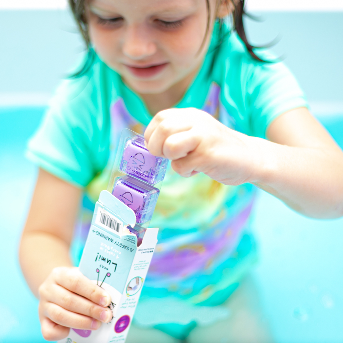 Set de 4 Cubos que Brillan en la Oscuridad - Distintos Personajes