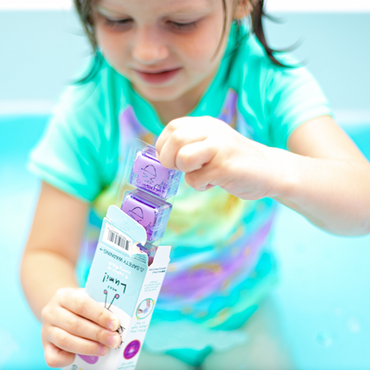 Set de 4 Cubos que Brillan en la Oscuridad - Distintos Personajes