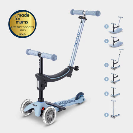 Scooter Mini Deluxe Rock & Go LED