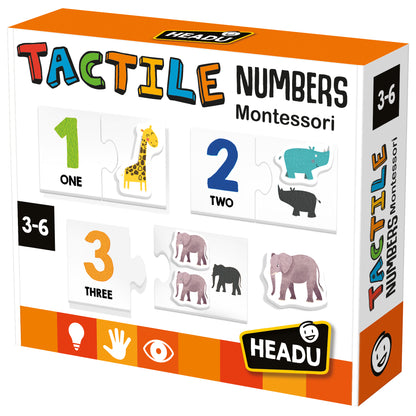 Tactile Numbers Montessori - Numeros Tactiles Montessori