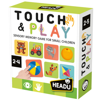 Touch & Play Sensory Memory Game - Juego de Memoria con Texturas