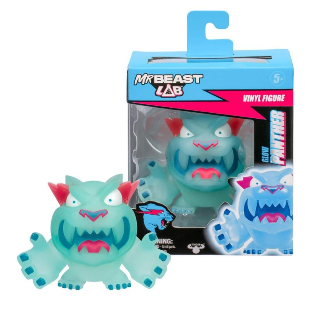 MrBeast Lab™ 3.5 Inch Vinyl Figure Blister Glow Panther