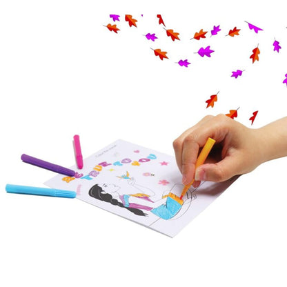 ©Disney Princess Stow and Go Color & Stickers Activity Kit Portable Case