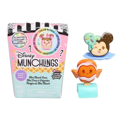 ©Disney Munchlings Mini Munch Duos 2 Pack Mystery Scented Figures