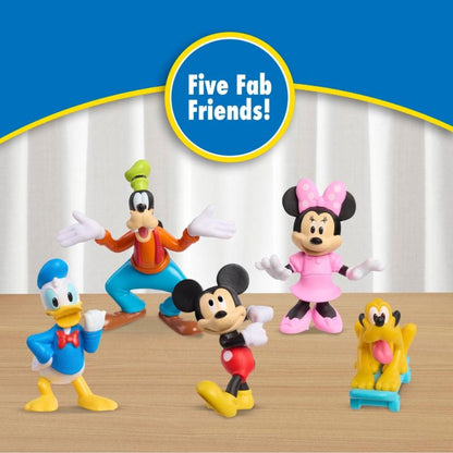 Disney Junior Mickey 3 Inch Collectible 5 Figure Pack