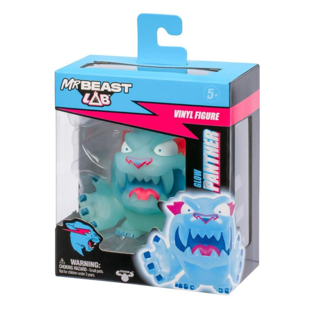 MrBeast Lab™ 3.5 Inch Vinyl Figure Blister Glow Panther