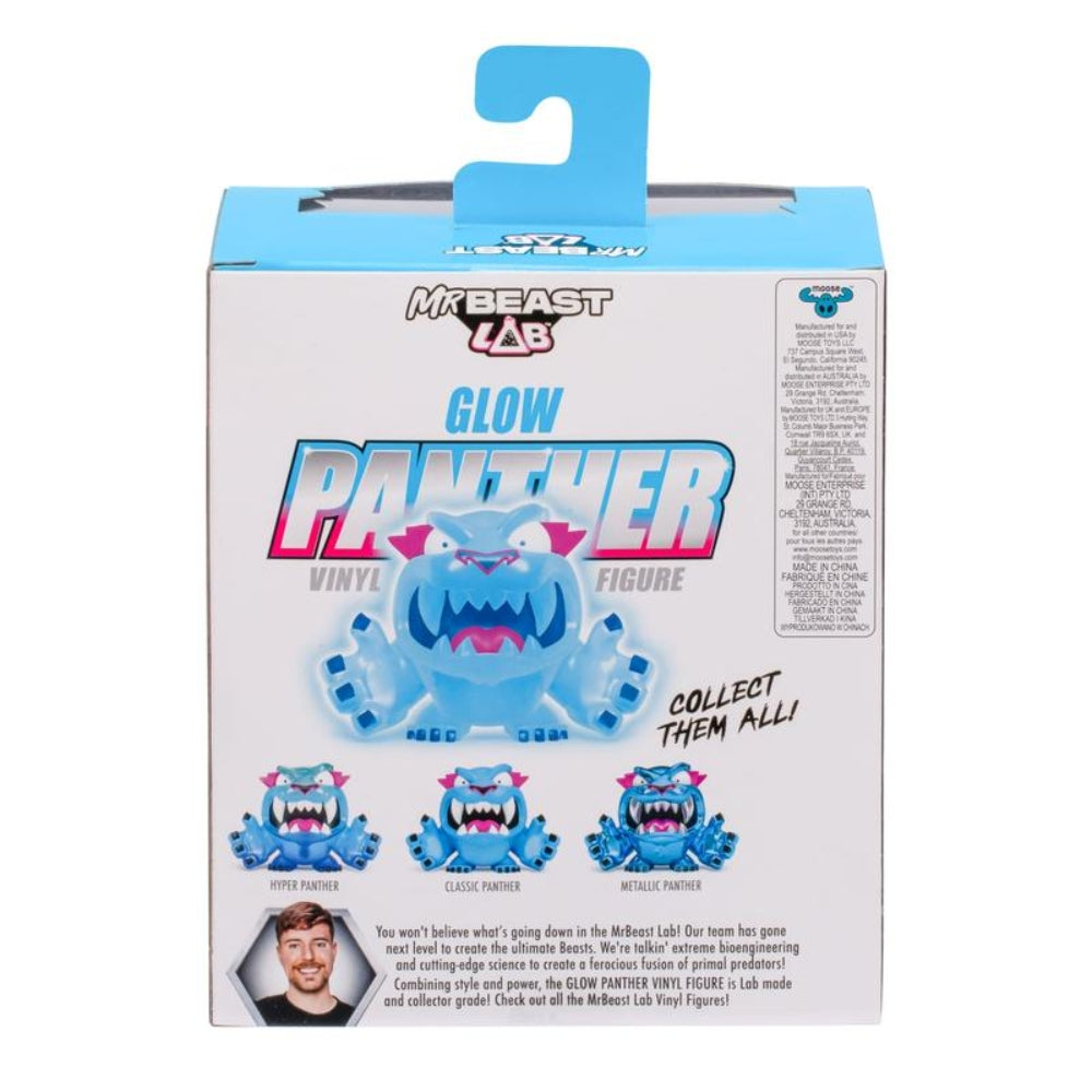 MrBeast Lab™ 3.5 Inch Vinyl Figure Blister Glow Panther