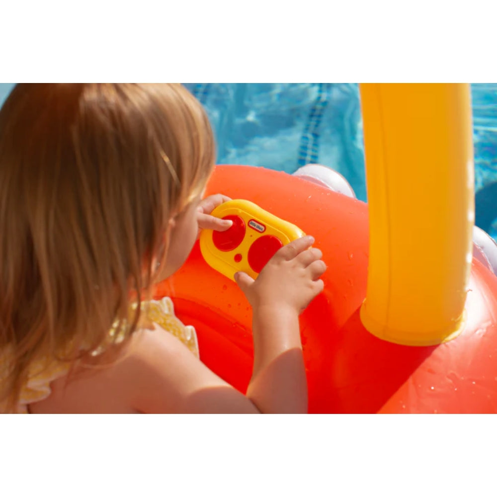 Little Tikes Motorized Cozy Coupe Remote Control Baby Boat|