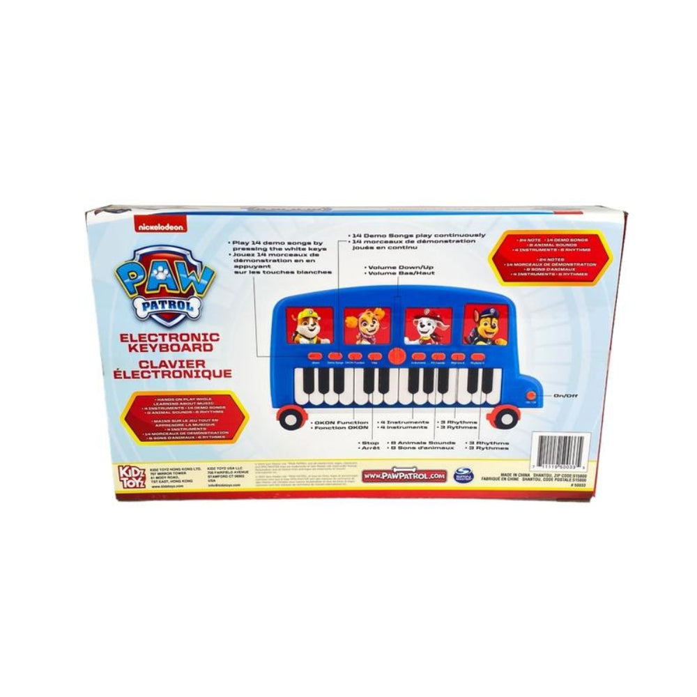 Paw Patrol™ Bus Electronic Keyboard - Piano Electronico