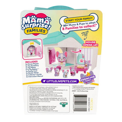 Little Live Pets™ Mama Surprise Families Mama’s House Toy with 4, 5, or 6 Babies