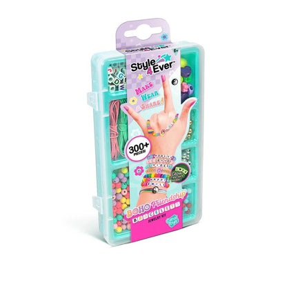 Style 4 Ever™ Boho Friendship Bracelet Jewelry Kit with 300+ Beads
