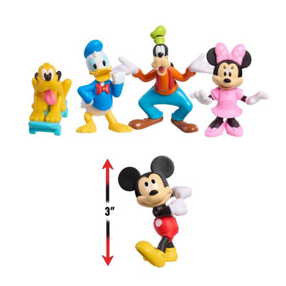 Disney Junior Mickey 3 Inch Collectible 5 Figure Pack
