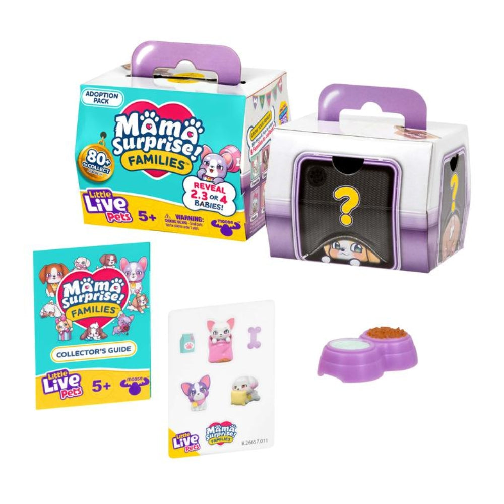 Little Live Pets™ Mama Surprise Families Adoption Pack with 2-4 Babies