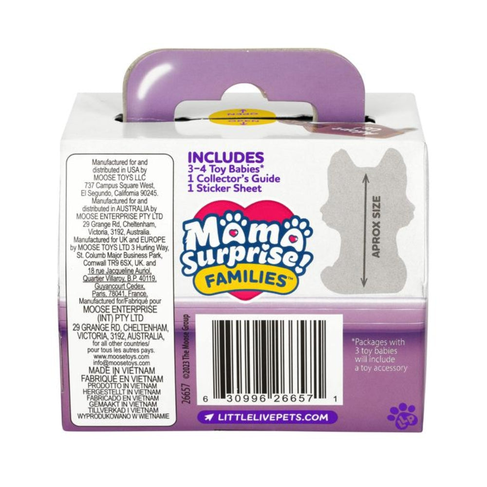 Little Live Pets™ Mama Surprise Families Adoption Pack with 2-4 Babies