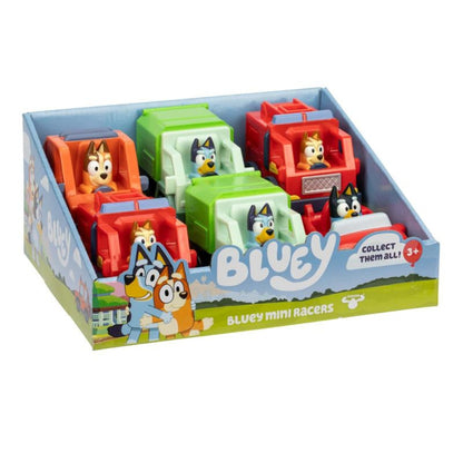 Bluey Mini Racers - Carritos de Bluey