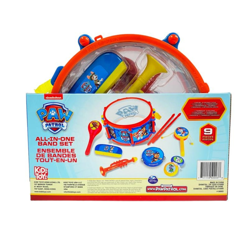 Paw Patrol™ All In One Band 9pc Set - Set de Instrumentos Paw Patrol