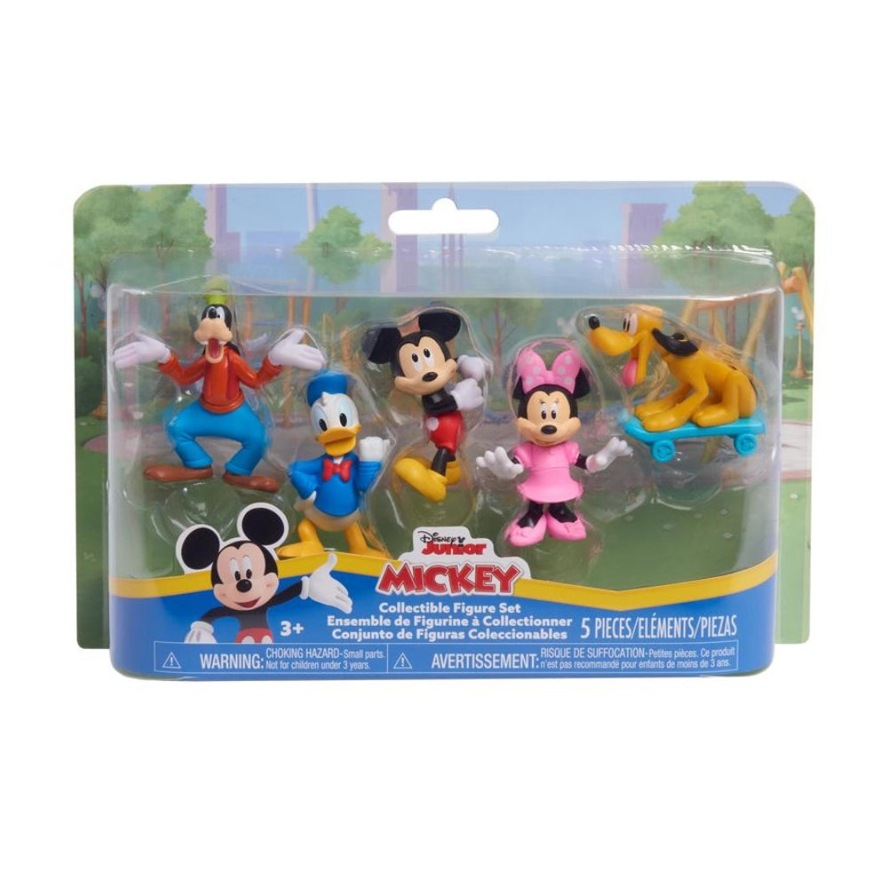 Disney Junior Mickey 3 Inch Collectible 5 Figure Pack