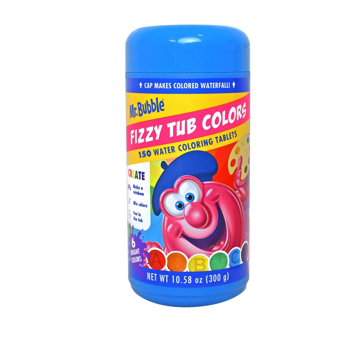 Mr. Bubble Fizzy Tub Colors - 150 Pastillas de Colores